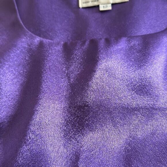 Lily & Taylor Sateen Formal Top Size 12 Vintage - Picture 5 of 5